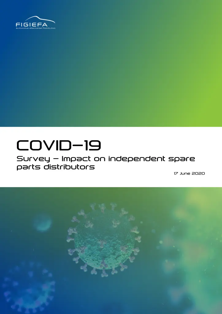 FIGIEFA Survey – Impact of COVID-19 on independent spare parts distributors