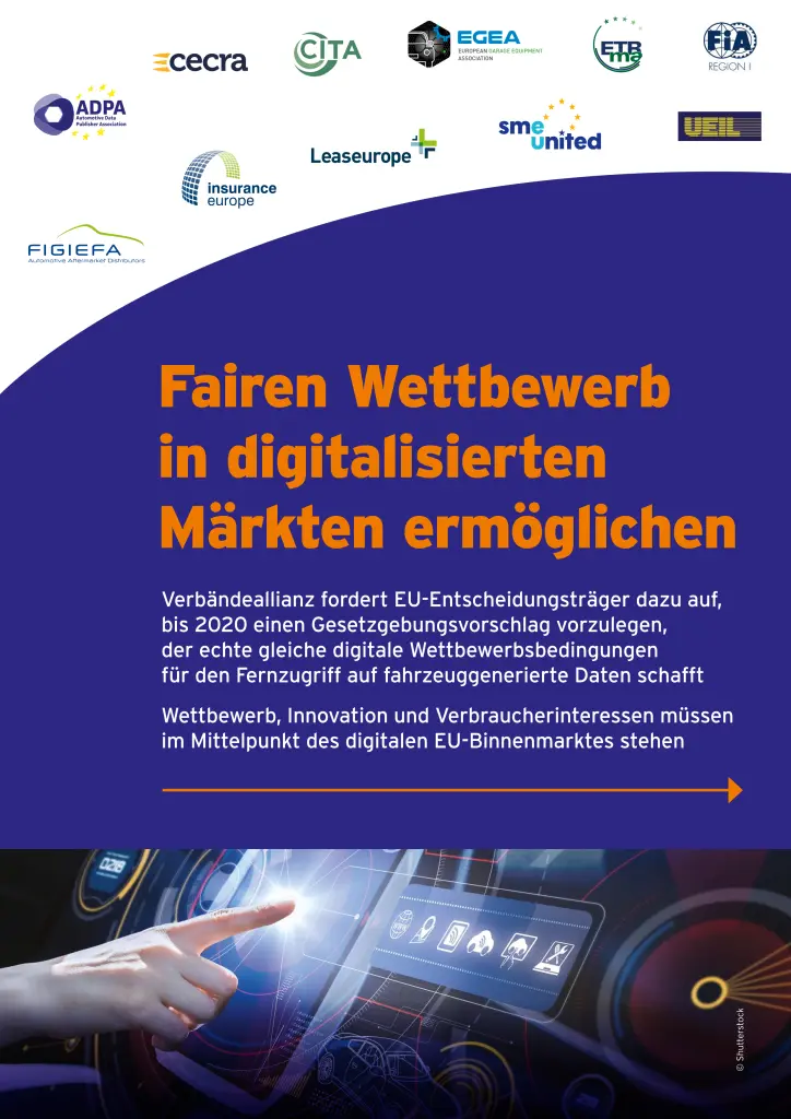Fairen Wettbewerb in digitalisierten Märkten ermöglichen – 2019 DE